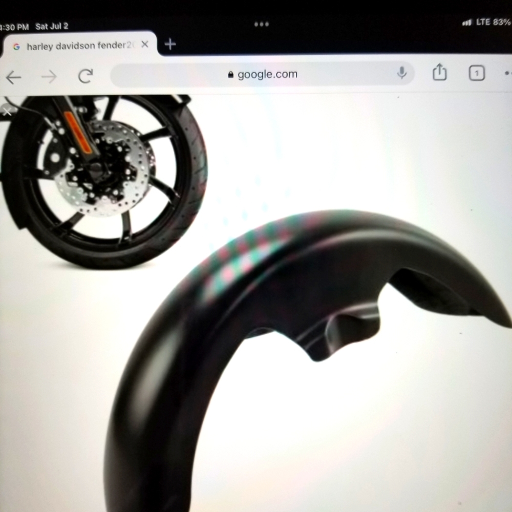 Harley-Davidson Motorcycle  Front Fender